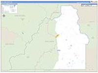 San Juan, Co Carrier Route Wall Map